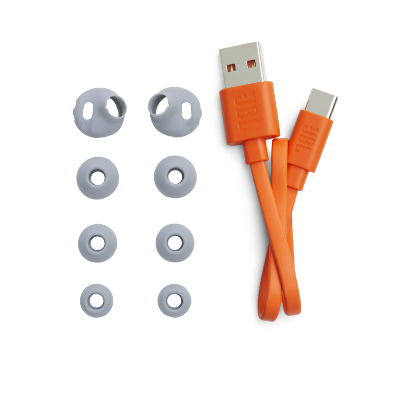 JBL Endurance Race TWS - Coral - Waterproof true wireless active sport earbuds - Detailshot 4 image number null